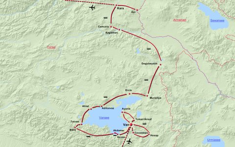 Ostanatolien - im Reich der Urartäer archäologische Studienreise