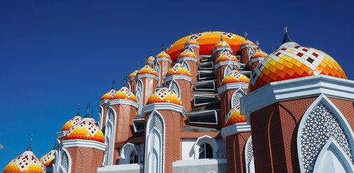 Moschee am Strand von Makassar