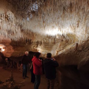 faszinierende Formationen in der Höhle von Cougnac