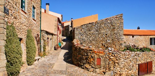 Castelo Rodrigo Grenzstadt zu Spanien