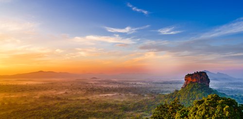 Sigiriya Sonnenaufgang