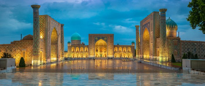  Samarkand Registanplatz
