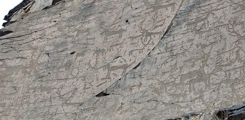 Camuşlu, Petroglyphen Ostanatolien