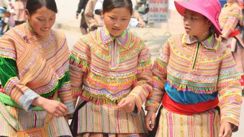 Sonntagsmarkt in Bac Ha Lao Cai