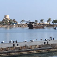 einst bedeutender Handelshafen Quryat Oman