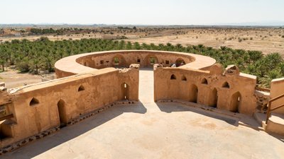 Ausblick von Jabrin in Bahla