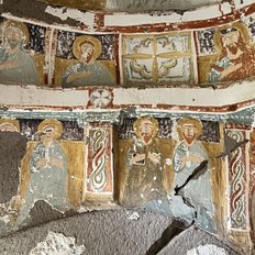 Fresken in der Danielkirche im Ihlaratal