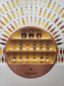 Ararat Brandyverkostung in Yerevan