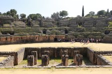 Amphitheater Italica Andalusien
