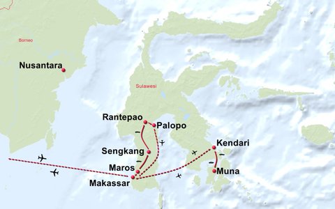 Sulawesi Höhlenabenteuer und Totenkult