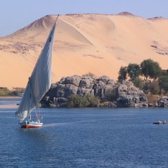 Elephantine bei Assuan Unternubien Ägypten