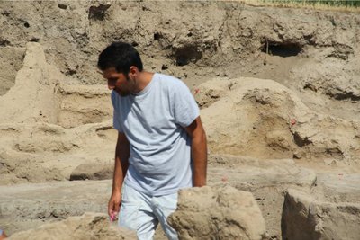 Ph. D. Valeh Alakbarov in Goytepe, Tovuz Aserbaidschan