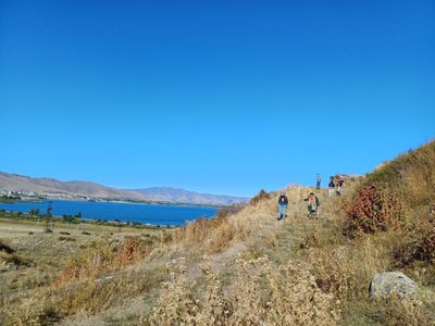 am Sewansee in Armenien