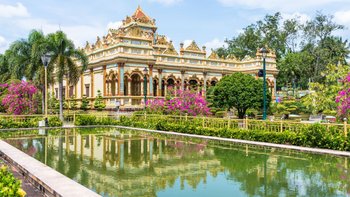 Vinh Tranh Pagode My Tho Mekong Delta