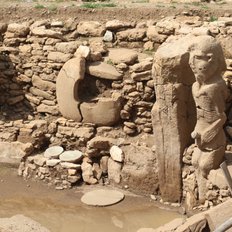 Karahantepe - an dieser Stelle wurde auch die Geierfigur gefunden, die jetzt im Museum in Urfa ausgestellt ist