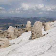 Nemrut Dag zum ersten Mal im Schnee!