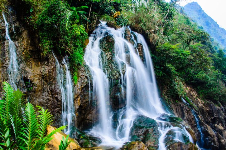 Silberwasserfall bei Sapa Nordvietnam