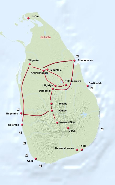 Sri Lanka mit Stil