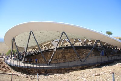 Goebkli Tepe Schutzdach der Ausgrabung