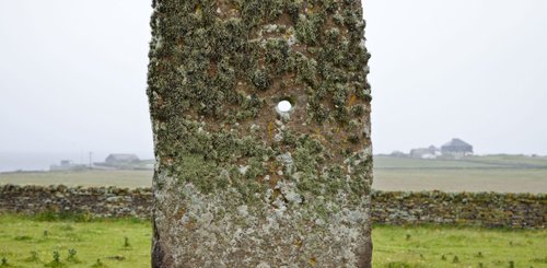 The Stan Stane, Megalith in North Ronaldsay Orkney ©  VisitScotland / Paul Tomkins