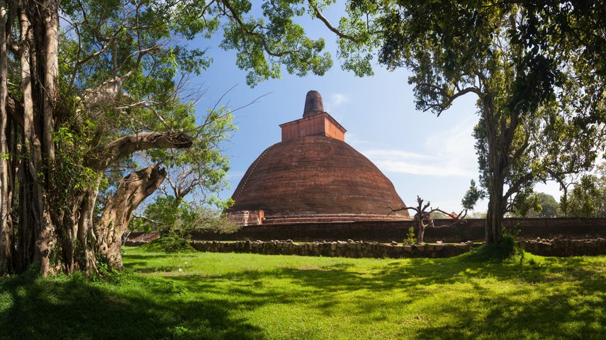 ehemalige Königsresidenz Anuradhapura auf Sri Lanka