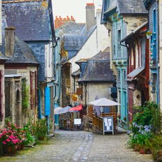 Gasse in Vitré 