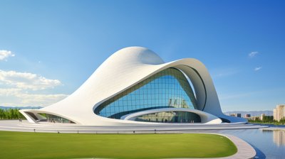 Baku Heydar Alieyev Center Nationalmuseum Aserbaidschan