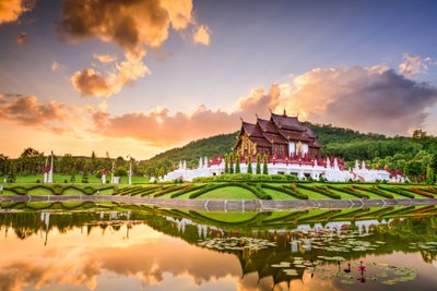 Chiang Mai Royal Flora Ratchaphruek Park Thailand