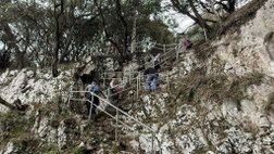 Abstieg zur Höhle von El Pindal