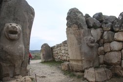 Hethiterhauptstadt Ḫattuša Bogazkoey Loewentor