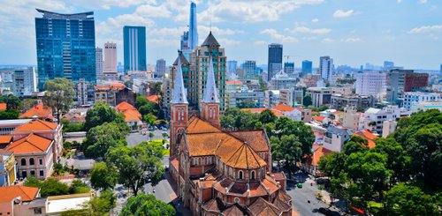  Notre Dame Kathedrale Ho Chi Minh Stadt Vietnam