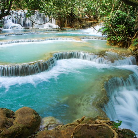 Kuang Si Wasserfaelle