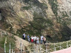 Eingangsbereich zur Höhle El Castillo