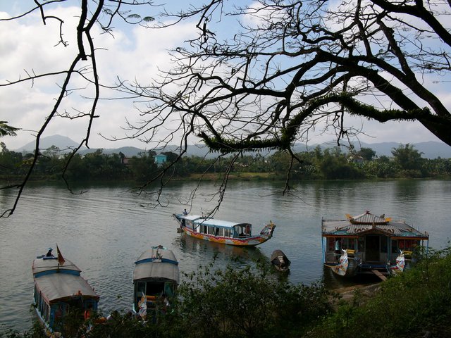 Hue Parfumfluss in Zentralvietnam