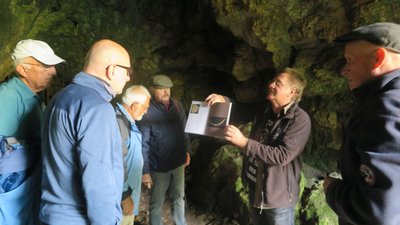 im Hohlenstein-Stadel Fundstelle Eiszeitkunst Lonetal Schwäbische Alb