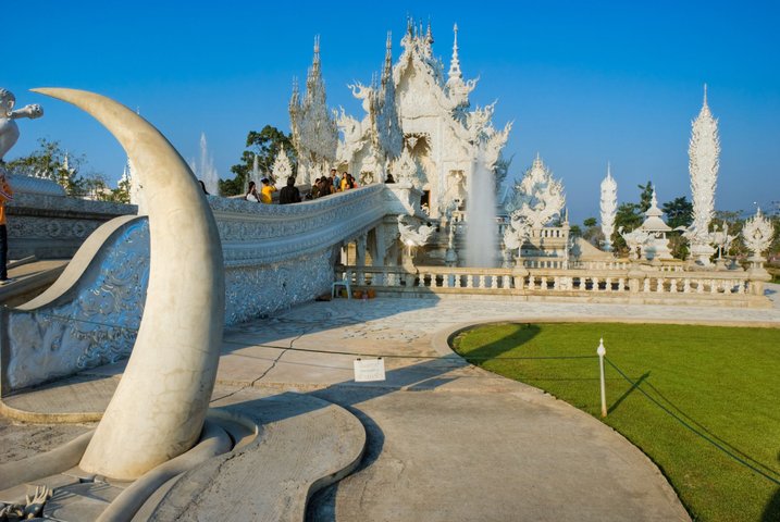 Weißer Tempel Chiang Rai