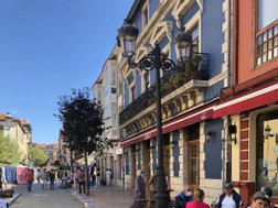 Mittagspause im Küstenstädtchen Ribadasella