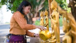 Wasserfestival in Thailand - Songkran wird im ganzen Land gefeiert