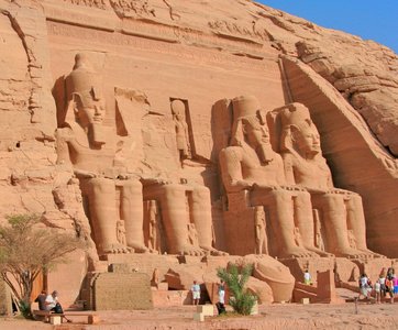 Abu Simbel Ägypten am Nassersee