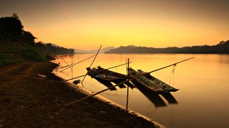 Mekong bei Luang Prabang Laos