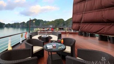 5* Kreuzfahrt Halong Bay auf der Azalea Cruise