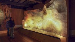 CI Cueva Candamo Kopie der "Wand der Gravierungen"© Turismo Asturias Juan Arrojo