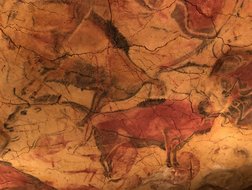 Altamira farbenprächtige Bisons