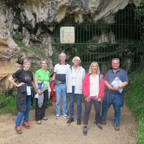 unsere Reisegruppe unterwegs in Nordspanien