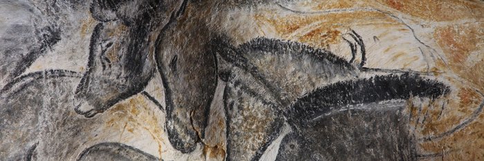 Panneau des chevaux ©-Patrick Aventurier Grotte Chauvet2