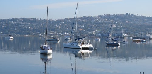 Boote in Knysna