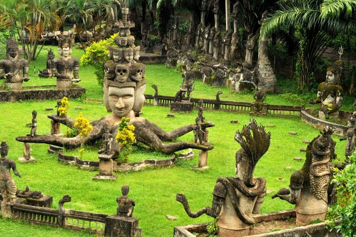 Buddha Park Vientiane Laos