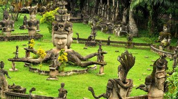 Buddha Park Vientiane Laos