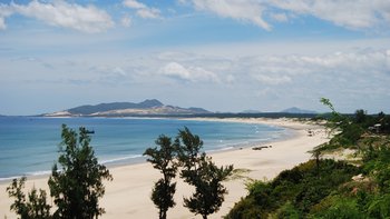 Strand in der Provinz Binh Dinh