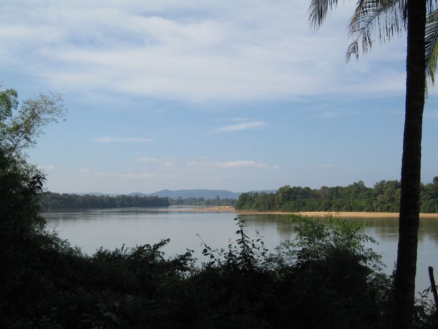 Sesan Fluss ein wichtiger Nebenfluss des Mekong in Kambodscha
